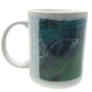 Cape Shore Manatee River Ocean Coffee Tea Mug Cup Sea Cow 10‎ oz
